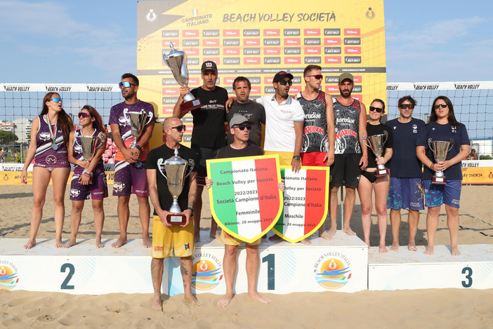 Beachvolley:  Tricolore per Società, la Beach Volley Training ancora Campione