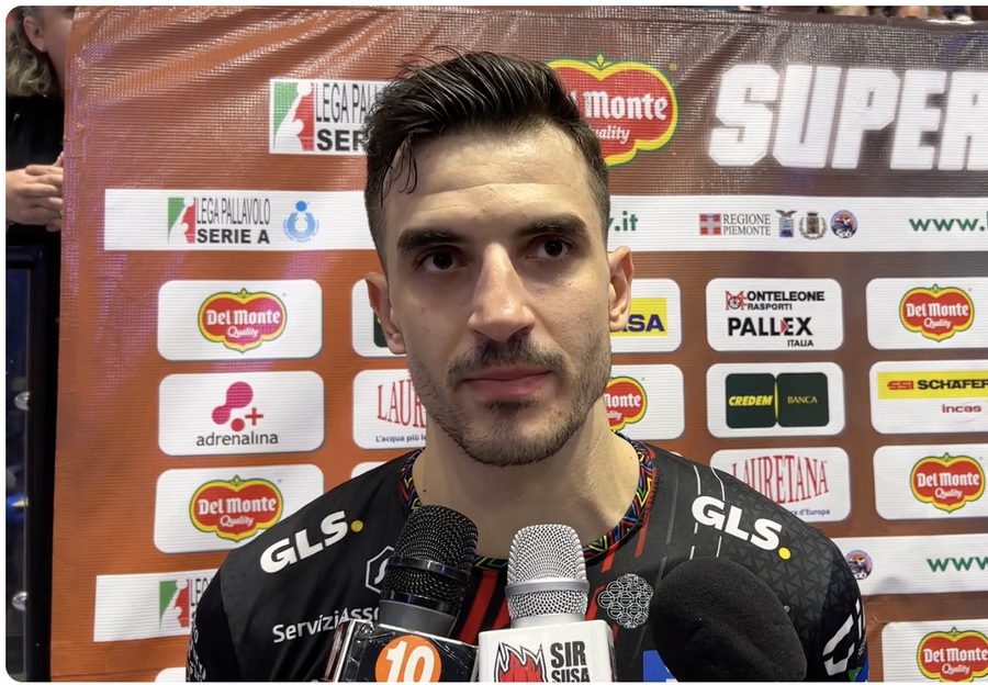 Del Monte Supercoppa: Ben Tara commenta il successo perugino nella semifinale contro Trento