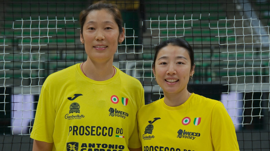 Conegliano presenta Zhu Ting e Yao Di: Le cinesi pronte alla nuova stagione