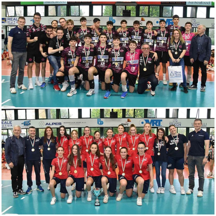 Fipav Milano Monza Lecco: Brianza pigliatutto. Brugherio in Under 15 e Bellusco in Under 14