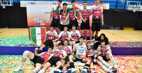 L'Allianz Diavoli Powervolley Milano campione d'Italia Under 17 maschile