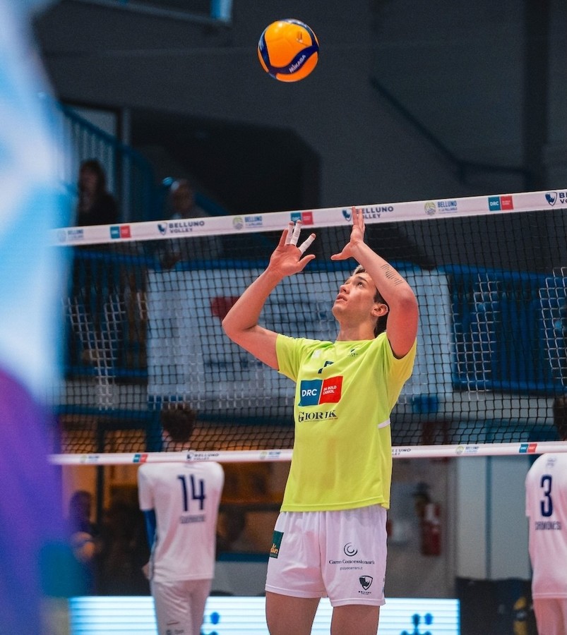 Belluno Volley, confermato Filippo Bortoletto tra i centrali