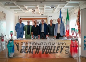 La presentazione delle Finali del Campionato Italiano Assoluto 2026 a Caorle La presentazione delle Finali del Campionato Italiano Assoluto 2026 a Caorle