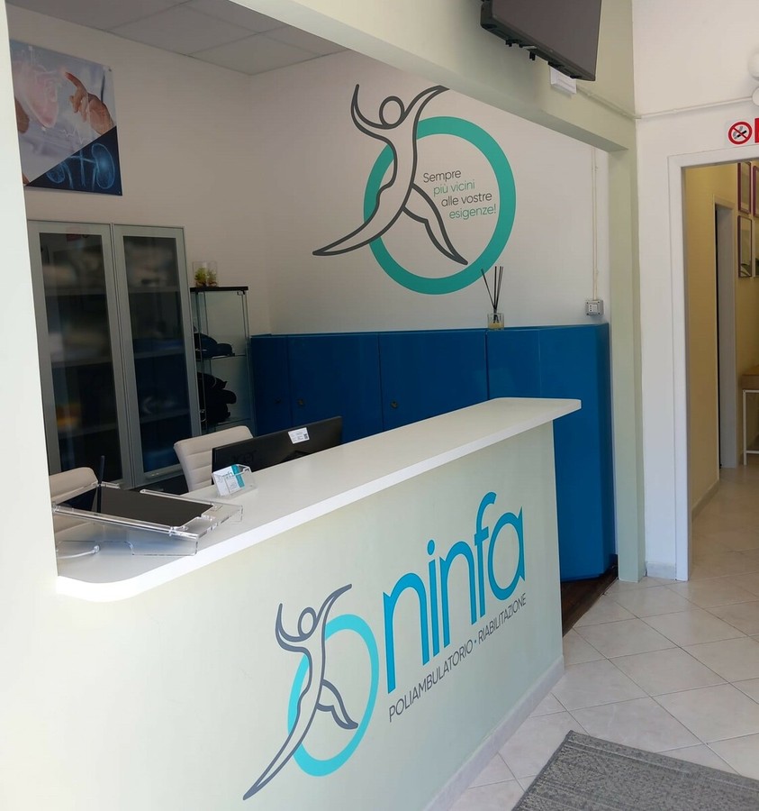 Il Centro Ninfa Poliambulatorio, sede delle visite mediche del Cisterna Volley Il Centro Ninfa Poliambulatorio, sede delle visite mediche del Cisterna Volley