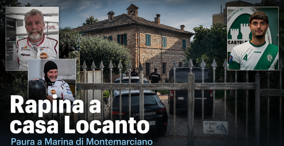 Diego Locanto, dall’A1 alla DL Racing... Ieri la rapina nella villa di famiglia nelle Marche