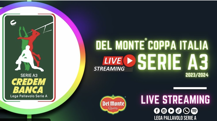 Del Monte Coppa Italia A3: Ore 19.30 Semifinale  Monge Gerbaudo Savigliano - OmiFer Palmi
