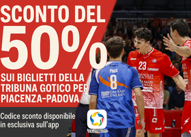ULTIME ORE - Sconto del 50% sui biglietti di Piacenza - Padova