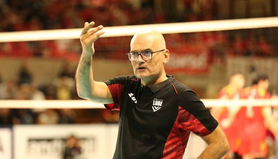 Giampaolo Medei (foto Lube Volley) Giampaolo Medei (foto Lube Volley)