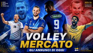 Mondo Volley: Le altre news di giornata del volley: Belluno ritrova l’A2, gli annunci di Cachopa, Rohrs, Brizard, Davyskiba e Leal.  VNL maschile al via