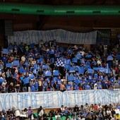 La curva storica del volley per eccellenza, i Blu Brothers