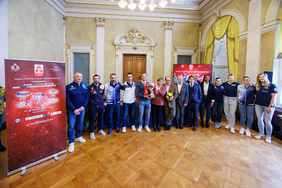 Coppa Italia Frecciarossa: La grande pallavolo femminile abbraccia Trieste