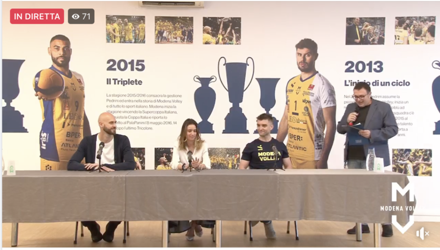 Modena: La presentazione ufficiale di coach Petrella