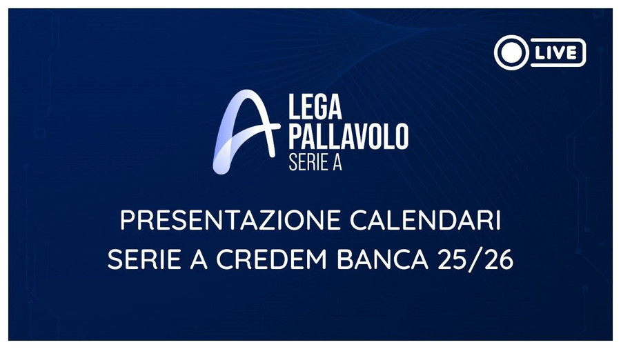 Superlega: Tutto il calendario 2025/26