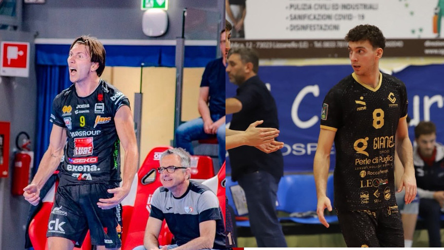 Corigliano, Leonardo Carta e Gianluca Cremoni rinforzano il reparto schiacciatori Corigliano, Leonardo Carta e Gianluca Cremoni rinforzano il reparto schiacciatori