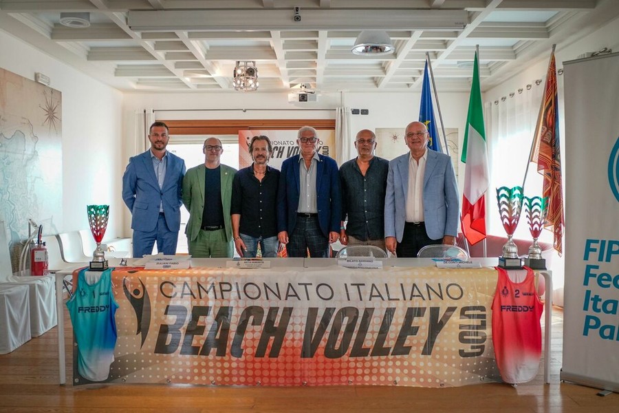 La presentazione delle Finali del Campionato Italiano Assoluto 2026 a Caorle