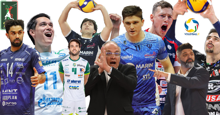 Anticipazione Volleyball.it+: Il tabellone di volley mercato Superlega 2025/26