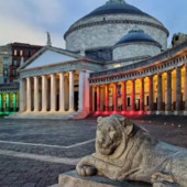 A Napoli un'installazione per il World Volleyball Day A Napoli un'installazione per il World Volleyball Day