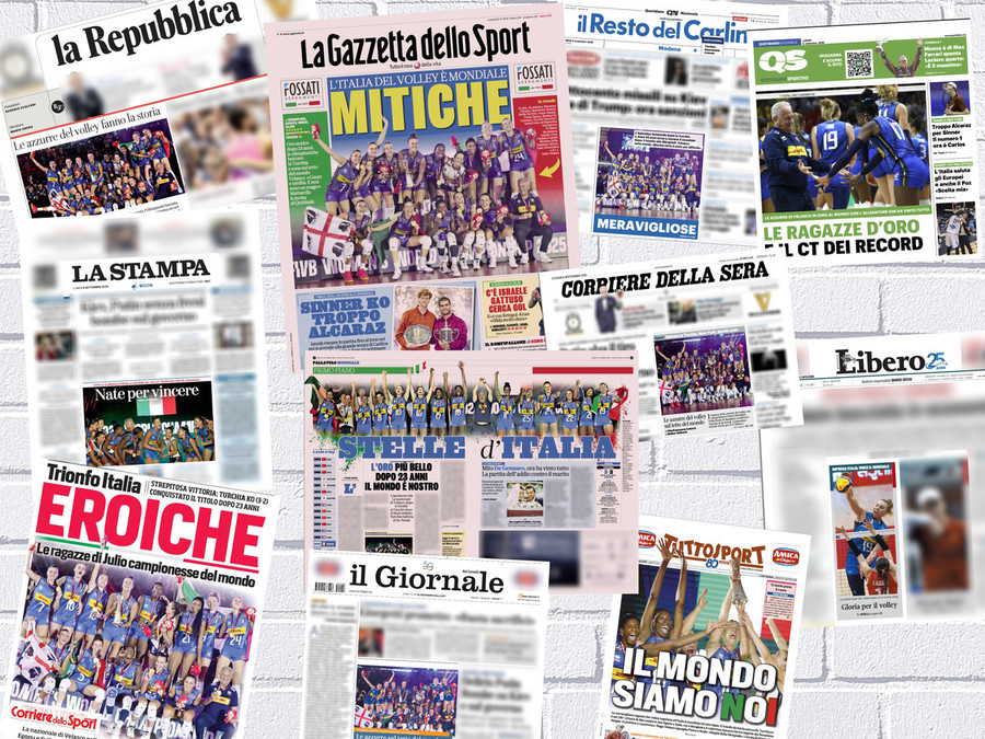 Mondiali F.: La rassegna stampa è tutta per le azzurre...