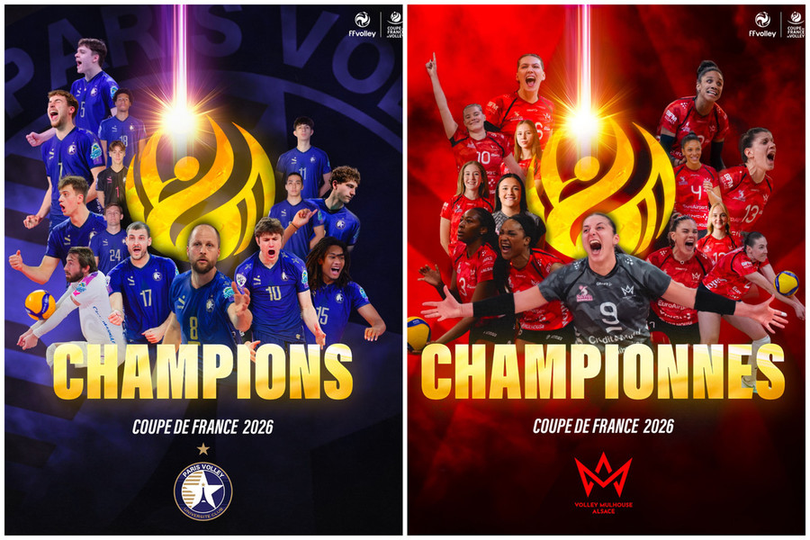 Coppa di Francia: Paris Volley e Mulhouse campioni, i risultati delle finali