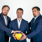 Lo staff tecnico del Cuneo Volley Lo staff tecnico del Cuneo Volley