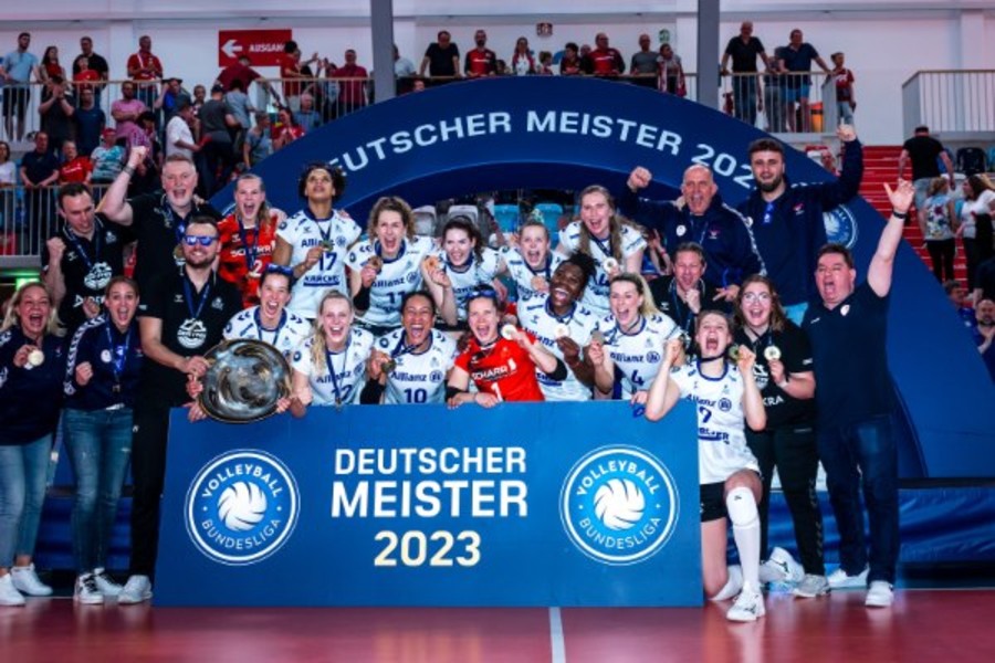 Germania: Allianz MTV Stuttgart si conferma campione