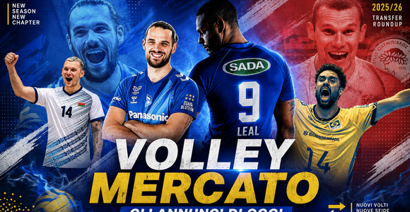 Mondo Volley: Le altre news di giornata del volley: Belluno ritrova l’A2, gli annunci di Cachopa, Rohrs, Brizard, Davyskiba e Leal.  VNL maschile al via