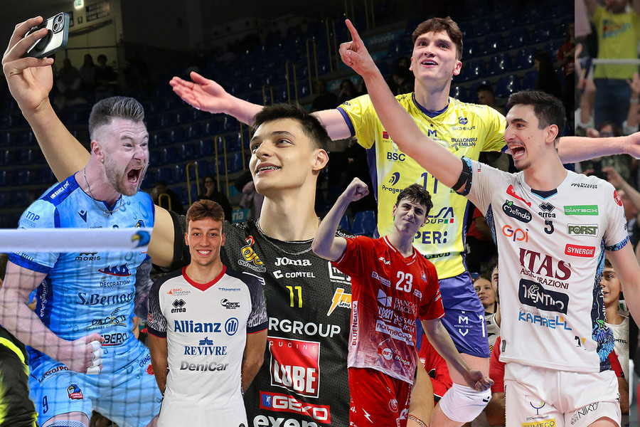 Superlega Credem Banca: I traguardi individuali della giornata... Zaytsev verso quota 5000 attacchi vincenti, Michieletto vede quota 3000 punti
