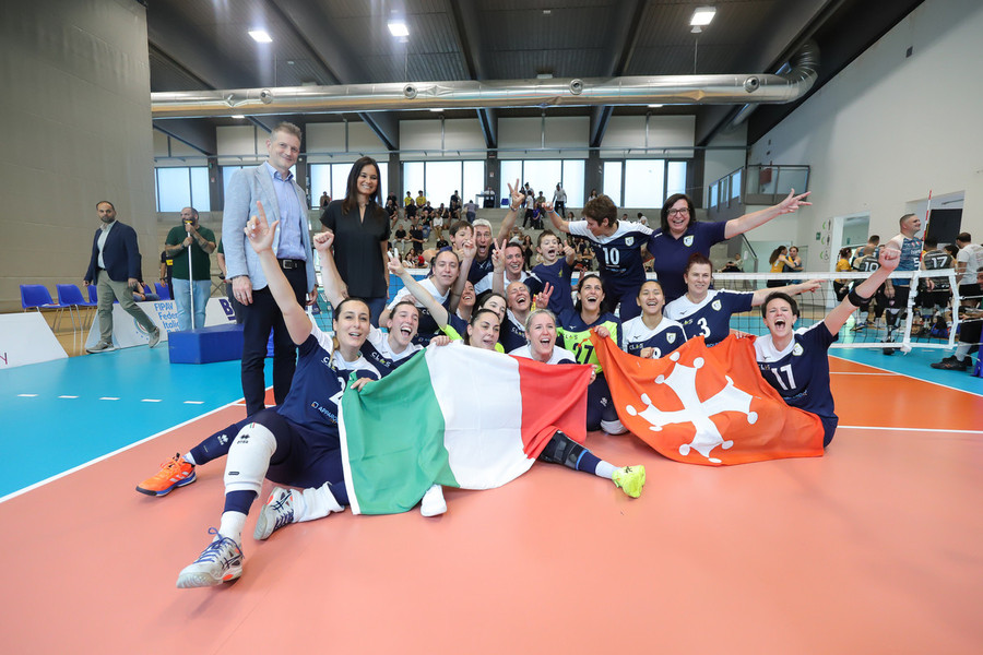 Dream Volley Pisa campione d'Italia nel sitting volley femminile