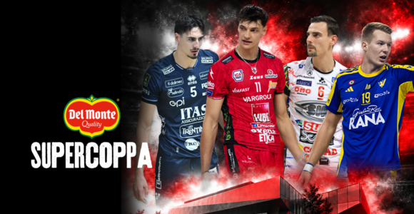 La grafica ufficiale della Del Monte Supercoppa SuperLega di Parma (Lega Pallavolo Serie A) La grafica ufficiale della Del Monte Supercoppa SuperLega di Parma (Lega Pallavolo Serie A)