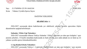 Turchia: Dalla stagione 2026/27 cambia il limite degli stranieri in Sultanlar ed Efeler Ligi... 6 tesserabili nei massimi campionati