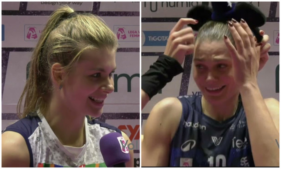 A1 F.: Nika Daalderop e Anna Davyskiba commentano il 3-2 di Milano-Firenze A1 F.: Nika Daalderop e Anna Davyskiba commentano il 3-2 di Milano-Firenze