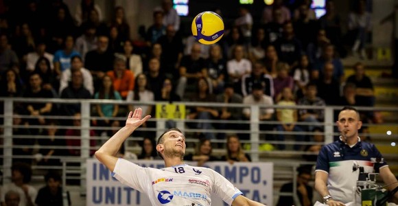 Daniele Mazzone si prepara alla quarta stagione con Cisterna Volley Daniele Mazzone si prepara alla quarta stagione con Cisterna Volley