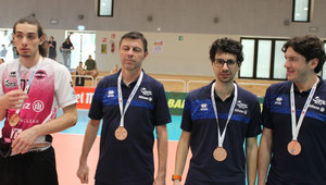 Davide Delmati con Allianz Milano alla Junior League Davide Delmati con Allianz Milano alla Junior League