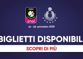 CEV Enel EuroVolley 2026: altri 700 biglietti per Italia-Svezia a Napoli