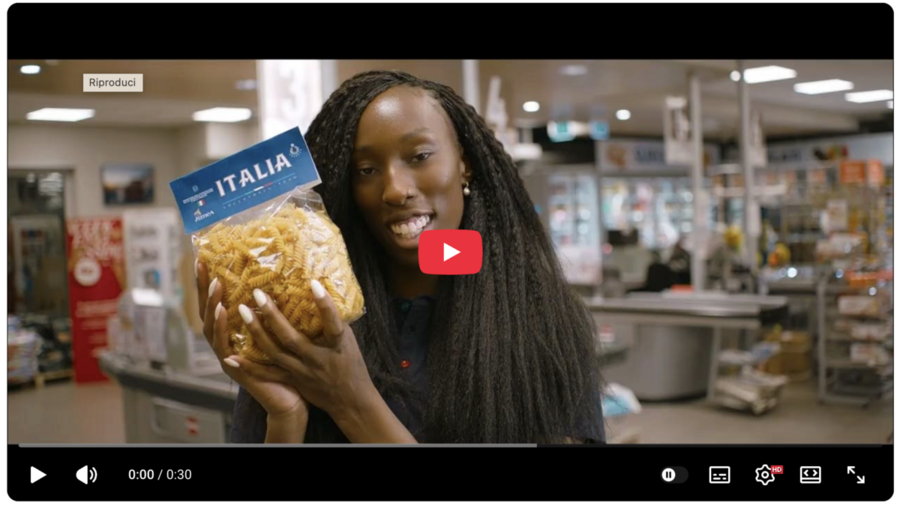 Paola Egonu nel nuovo spot "LA PASTA" Paola Egonu nel nuovo spot "LA PASTA"