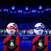 I nuovi palloni ufficiali Mikasa V200W-EV per EuroVolley 2026