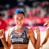 Valentina Gottardi in azione nell'Elite16 di Gstaad