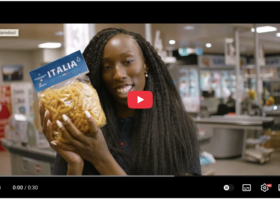 Paola Egonu nel nuovo spot "LA PASTA" Paola Egonu nel nuovo spot "LA PASTA"