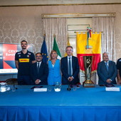 La conferenza stampa di presentazione di Italia-Svezia a Palazzo San Giacomo La conferenza stampa di presentazione di Italia-Svezia a Palazzo San Giacomo
