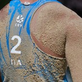 Beach volley azzurro (foto Federvolley) Beach volley azzurro (foto Federvolley)