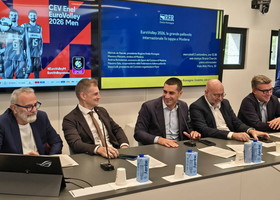 La presentazione della Pool A del CEV Enel EuroVolley 2026 Men a Modena