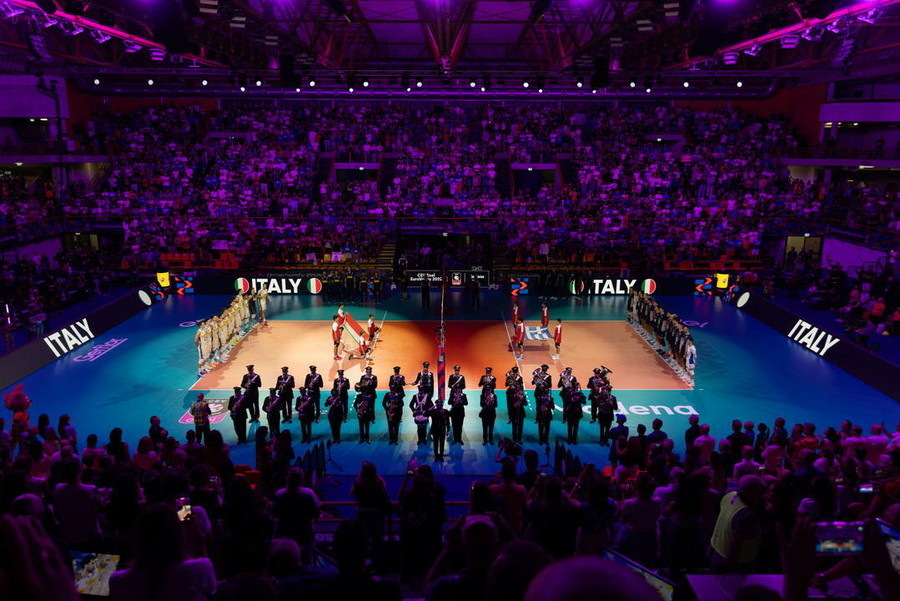 Italia-Grecia al CEV Enel EuroVolley 2026 di Modena Italia-Grecia al CEV Enel EuroVolley 2026 di Modena