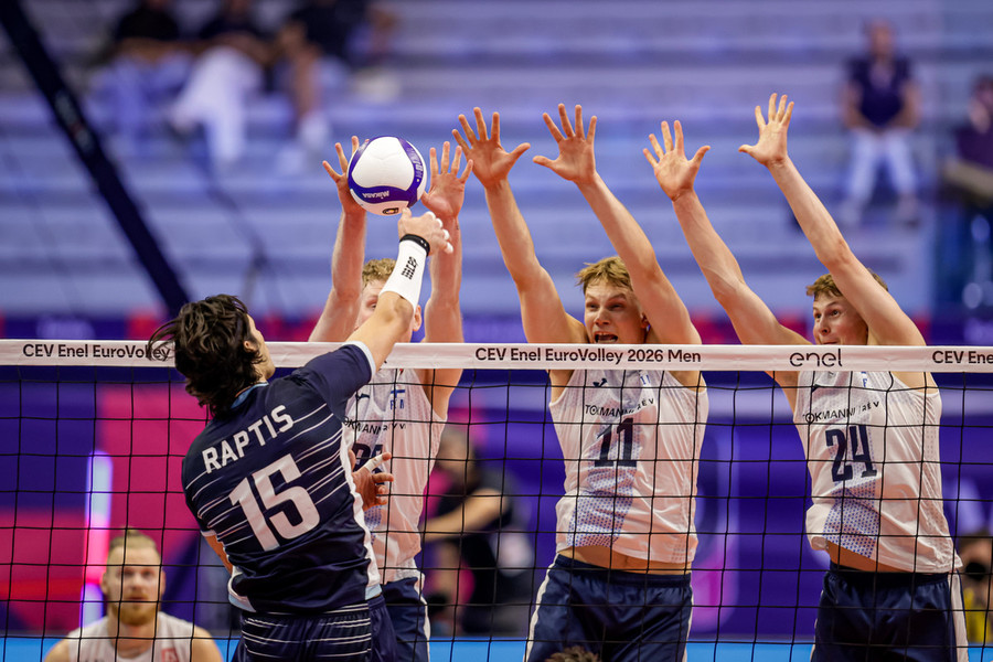 Finlandia-Grecia agli Europei 2026 - Foto CEV