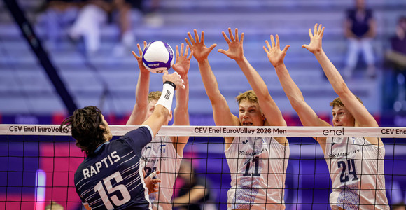 Finlandia-Grecia agli Europei 2026 - Foto CEV