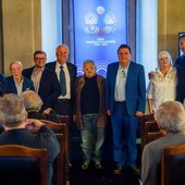 La celebrazione degli 80 anni FIPAV al Palazzo dei Priori di Viterbo (foto FIPAV).