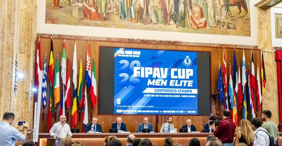 La presentazione della FIPAV Cup Men Elite a Messina