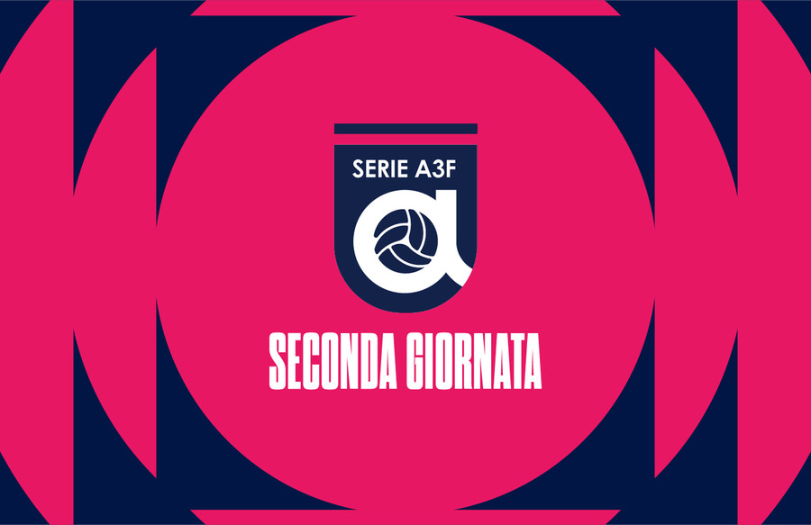 Serie A3 femminile, seconda giornata. Grafica FIPAV. Serie A3 femminile, seconda giornata. Grafica FIPAV.