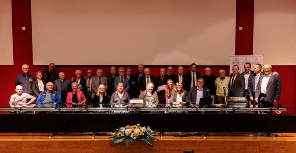 La serata al Pala De André di Ravenna per gli 80 anni della FIPAV. Foto FIPAV.