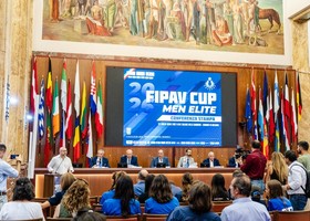 La presentazione della FIPAV Cup Men Elite a Messina La presentazione della FIPAV Cup Men Elite a Messina