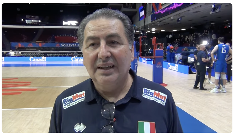 VNL: De Giorgi dopo Cuba. &quot;Tre gare in due giorni. Si parla tanto di attenzione, poi...&quot;